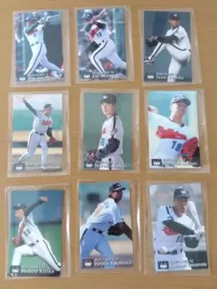 プロ野球 カルビー カード　近鉄バファローズ　９枚　1997