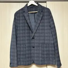 【ほぼ未使用】ikka 千鳥柄　ジャケット