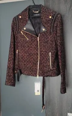 ツイードジャケット ブルゾン