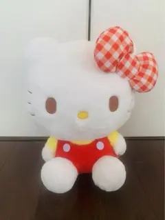 『美品』 ハローキティ ぬいぐるみ 大きめ