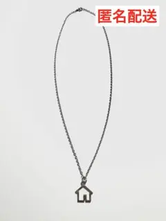 BOYNEXTDOORモチーフ 家形ハンドメイドネックレス シルバー 45cm