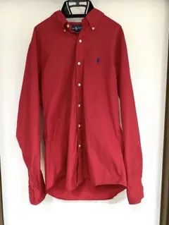 Ralph Lauren 赤 ボタンダウンシャツ長袖