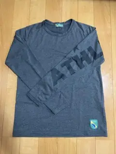 ATHLETA ロングスリーブカットソー グレー