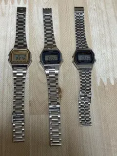 チープカシオ　チプカシ　2本セット+ノーブランドチプカシもどき