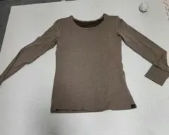HEATTECH EXTRA WARM 長袖Tシャツ ブラウン