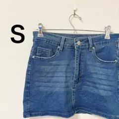 SHEIN デニムミニスカート Petite S
