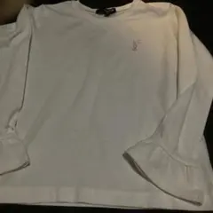 イーストボーイ　120 長袖カットソー ホワイト 自由の女神刺繍 ロンT 長袖