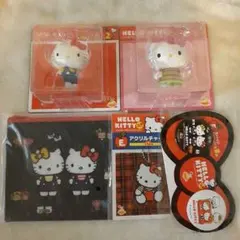 ハローキティ50周年限定グッズ　Happyくじ　A賞フィギュア　レトロなデザイン
