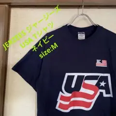 JERZEES ジャージーズ USA Tシャツ ネイビー Mサイズのサムネイル