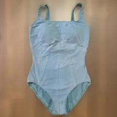 シビラ ワンピース水着 ターコイズブルー 古着