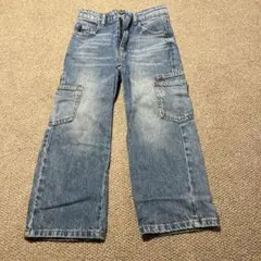 ZARA kids 122 7歳　デニム　ストレート　ストレッチなし