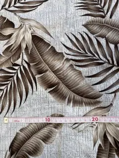 Trendtex Fabrics 葉柄綿生地 110cm✖️180cm 2枚