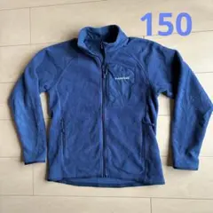 mont-bell クリマプラス100 ジャケット　150cm 紺　フリース