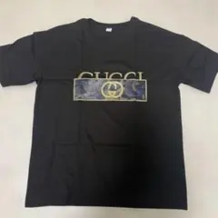 男女共に人気♪GロゴTシャツ　ブラック✨✨Lサイズ