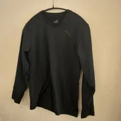 PUMA ブラック 裏起毛インナー　150 キッズ