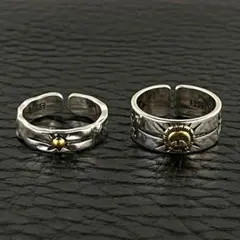 メキシカンジュエリー イーグル シルバー925 リング 指輪 2個セット