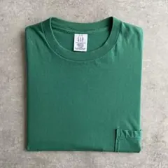 レアカラー 90s OLD GAP ポケット Tシャツ ポケT 緑 XL