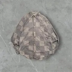 90's Banana republic " Patchwork shirt "