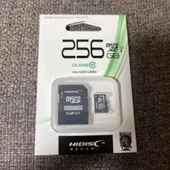 ハイディスク microSDXCカード 256GB Class10 新品