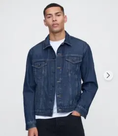 GAP アイコン デニムジャケット メンズ 男女兼用