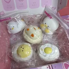 MOMOCOLUV 鳥、卵スクイーズ 5個セットのサムネイル