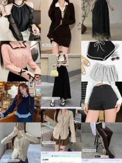 SHEIN 11点 まとめ売り 激安セール 韓国少女可愛い