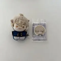 時光代理人 ポケットぬいぐるみ 缶バッジ 夏斐 英都篇