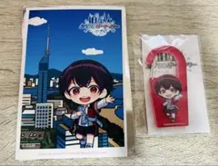 カラフルピーチ　ゆあんくん　福岡タワー　 カラビナ　ポストカード