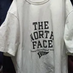 THE NORTH FACE ホワイト Tシャツ Lサイズ中古訳あり