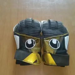 uhlsport プロキーパーグローブ ブラック/ゴールド　6号