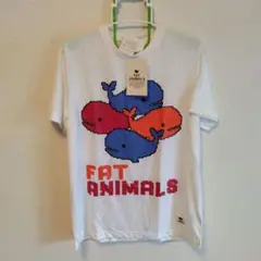 FAT ANIMALS クジラ Tシャツ 01サイズ