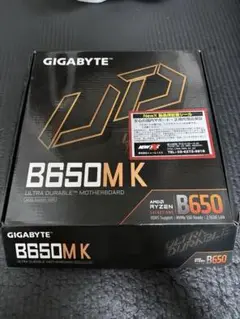 GIGABYTE B650M K (AMD Socket AM5対応)