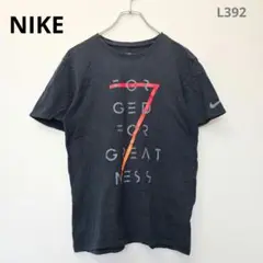 ナイキ　Ｔシャツ　半袖　プリント　黒　英字　Ｓ　スポーツ　カジュアル　カットソー