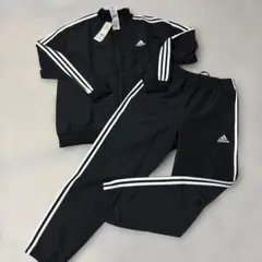 adidas ブラック ジャージセット