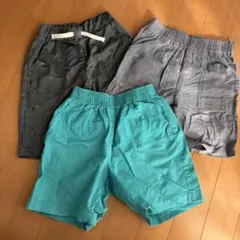 子供服　ハーフパンツ　半ズボン　ブルー系　120cm 青系　春　夏