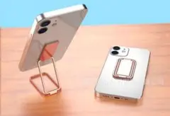 スマホスタンド ローズゴールド スマホリング