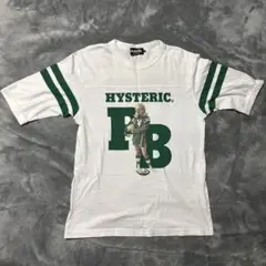 HYSTERIC ヒステリックグラマー 半袖Tシャツ リンガー ヒスガール L 2988M【コムドット】ヒステリックグラマー☆ヒスガール リンガー