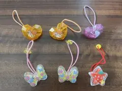 【ディズニーランド】ヘアゴム ラプンツェル ベル プリンセス 6個セット