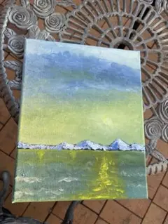 自然風景 水彩画 印象派風 - メルカリ