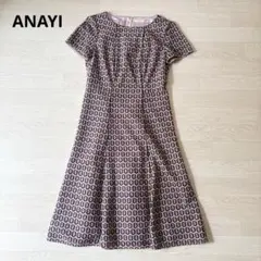 未使用タグ付 アナイ 現行タグ ライトローンスキッパーワンピース