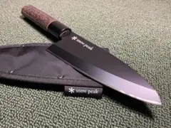  Peak - 新品未開封　スノーピーク  ポイントギフト　ブラック出刃包丁　peak 新たなポイントギフト「ブラック出刃包丁」が登場します