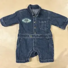 BREEZE デニム　オーバーオール　70 ベビー服