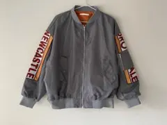 MAー1 ストリート ジャケット スカジャン　レイジブルー/チャオパニック