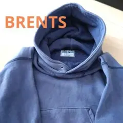 BRENTS　USA　スエットパーカー　ネイビー