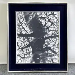 水墨画の額 楽天市場】欄間額 扁額 横額 水墨山水 肉筆 田島忠信画（4.0尺