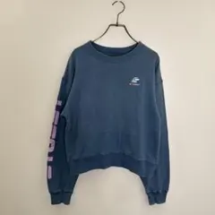 ブルー スウェット