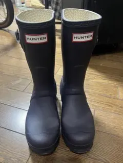 HUNTER ネイビー 長靴・レインブーツ