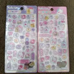 サンリオライセンスHello Kitty ボンボンドロップシール 2シート