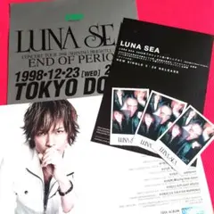 1998年 LUNA SEA INORAN フライヤー/カード計6点