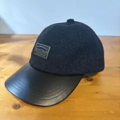 未使用　WOOL CLASSIC レザー キャップ ミスターファットマン